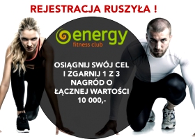 „Osiągnij swój cel” – zrealizuj noworoczne postanowienia z Energy Fitness Club i wygraj pobyt w spa, roczny karnet open oraz pakiet treningów personalnych!